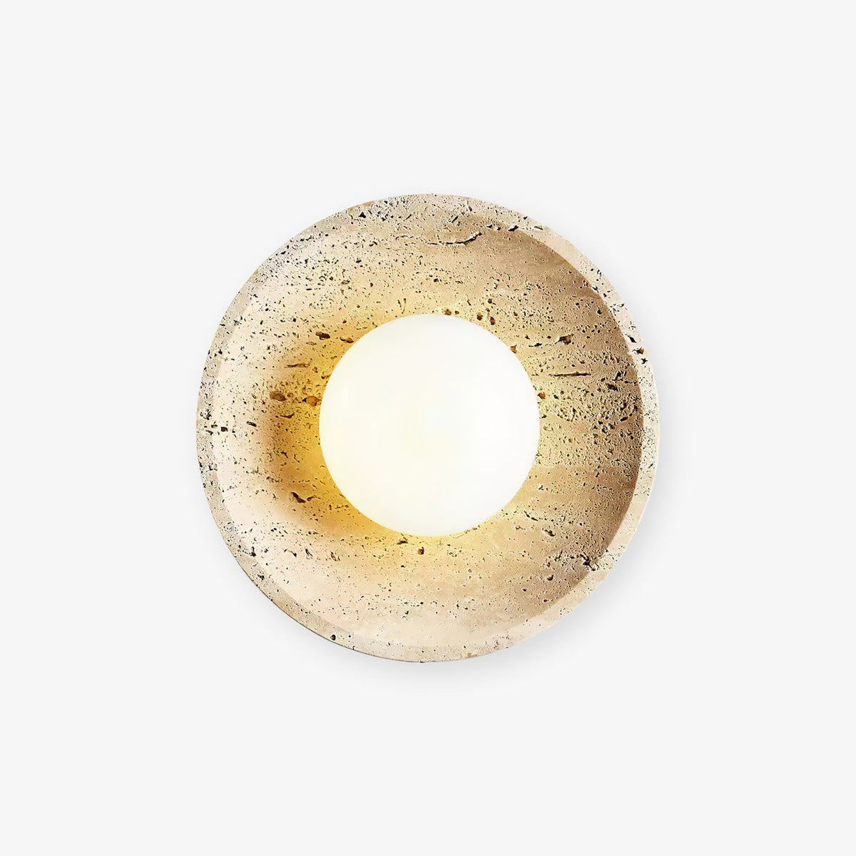 Stone Eclipse Plug - in Wall Light