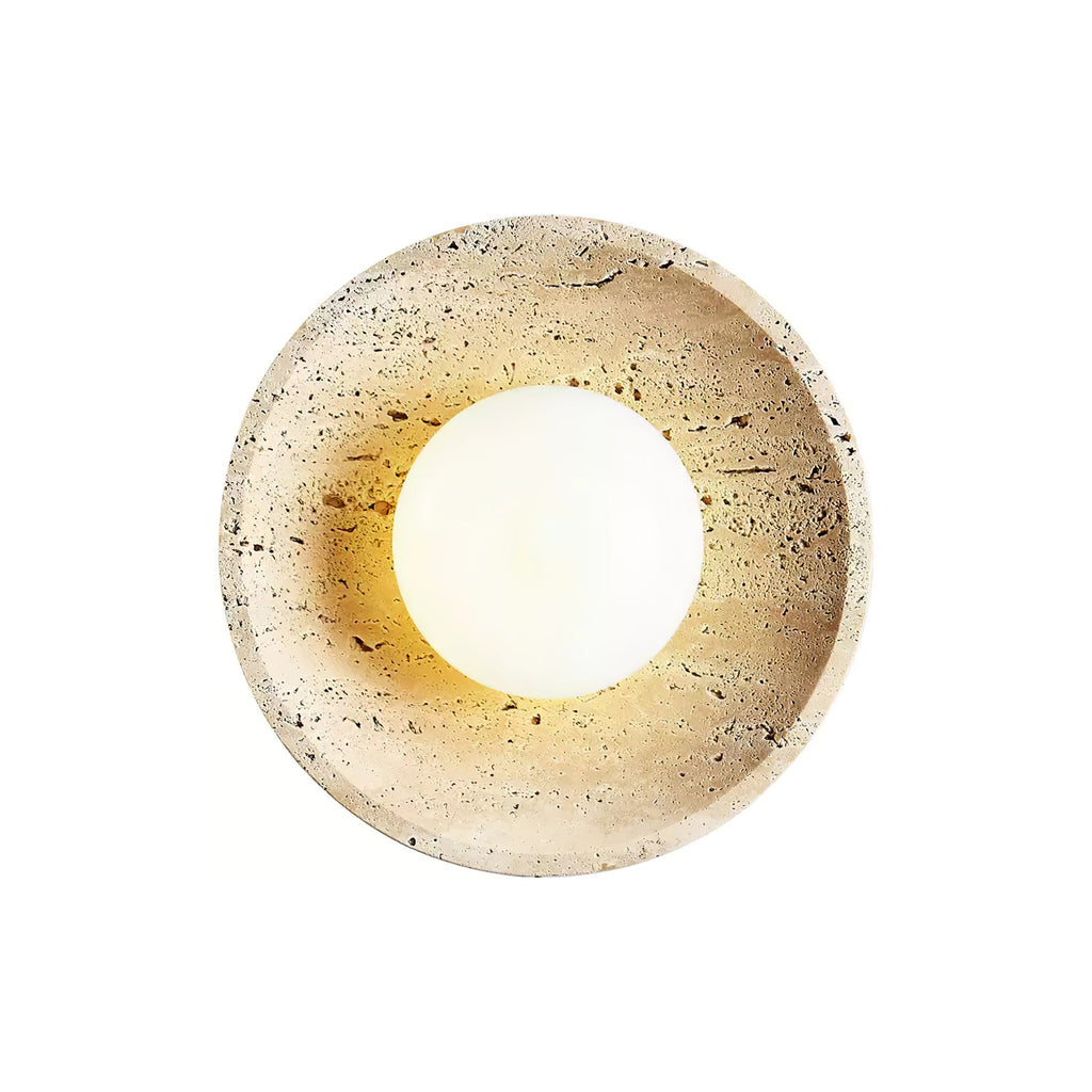 Stone Eclipse Plug - in Wall Light