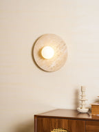 Stone Lunar Eclipse Wall Light