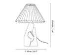 Stone Pillar Table Lamp