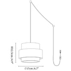 Stonova Swag Pendant Lamp
