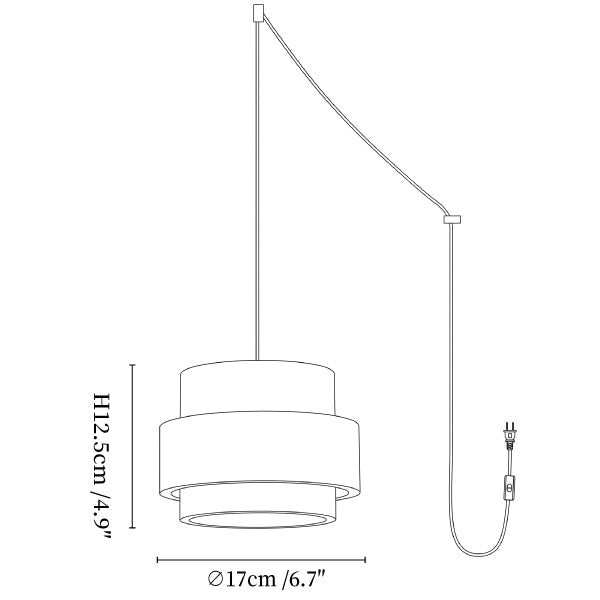 Stonova Swag Pendant Lamp