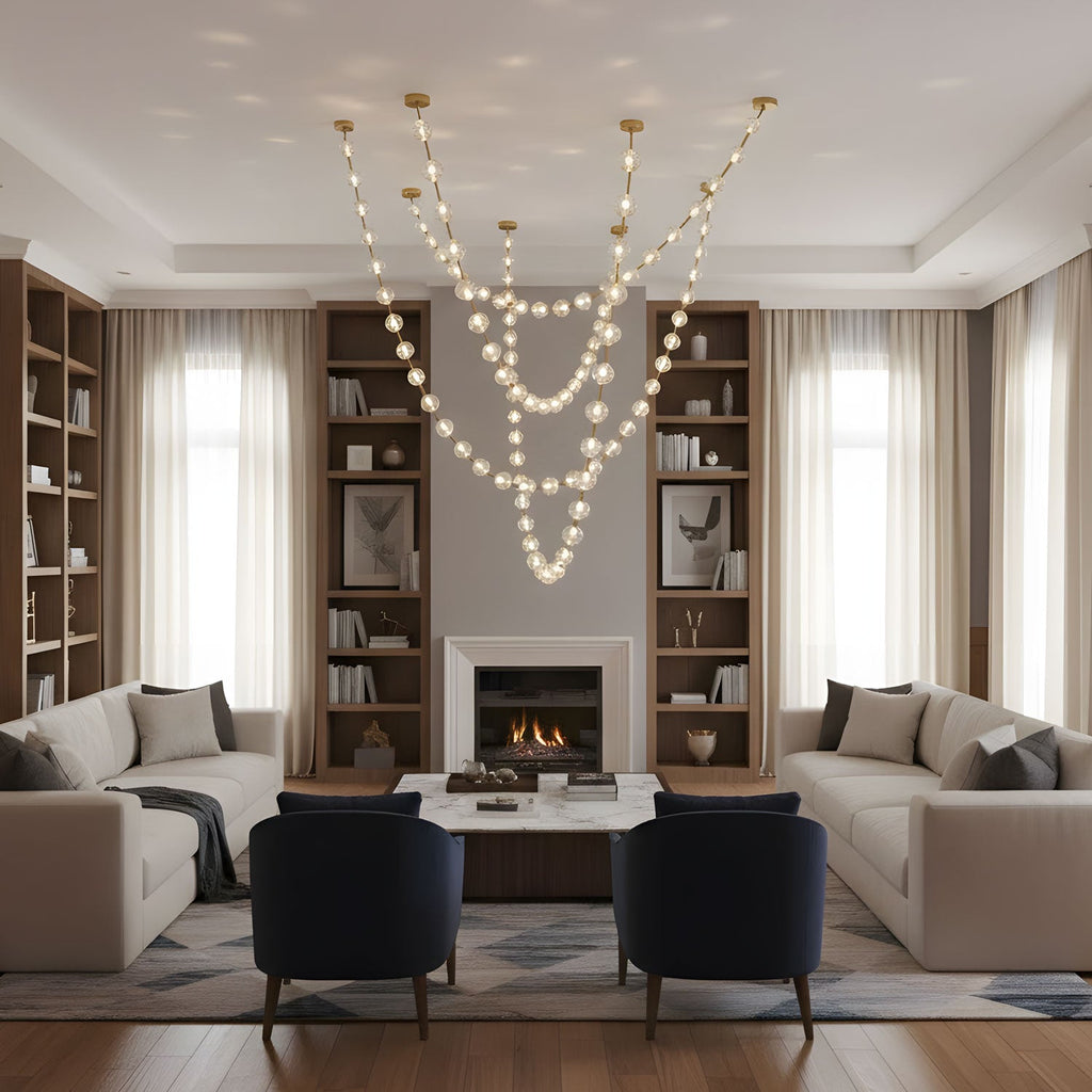 Strand Necklace Chandelier