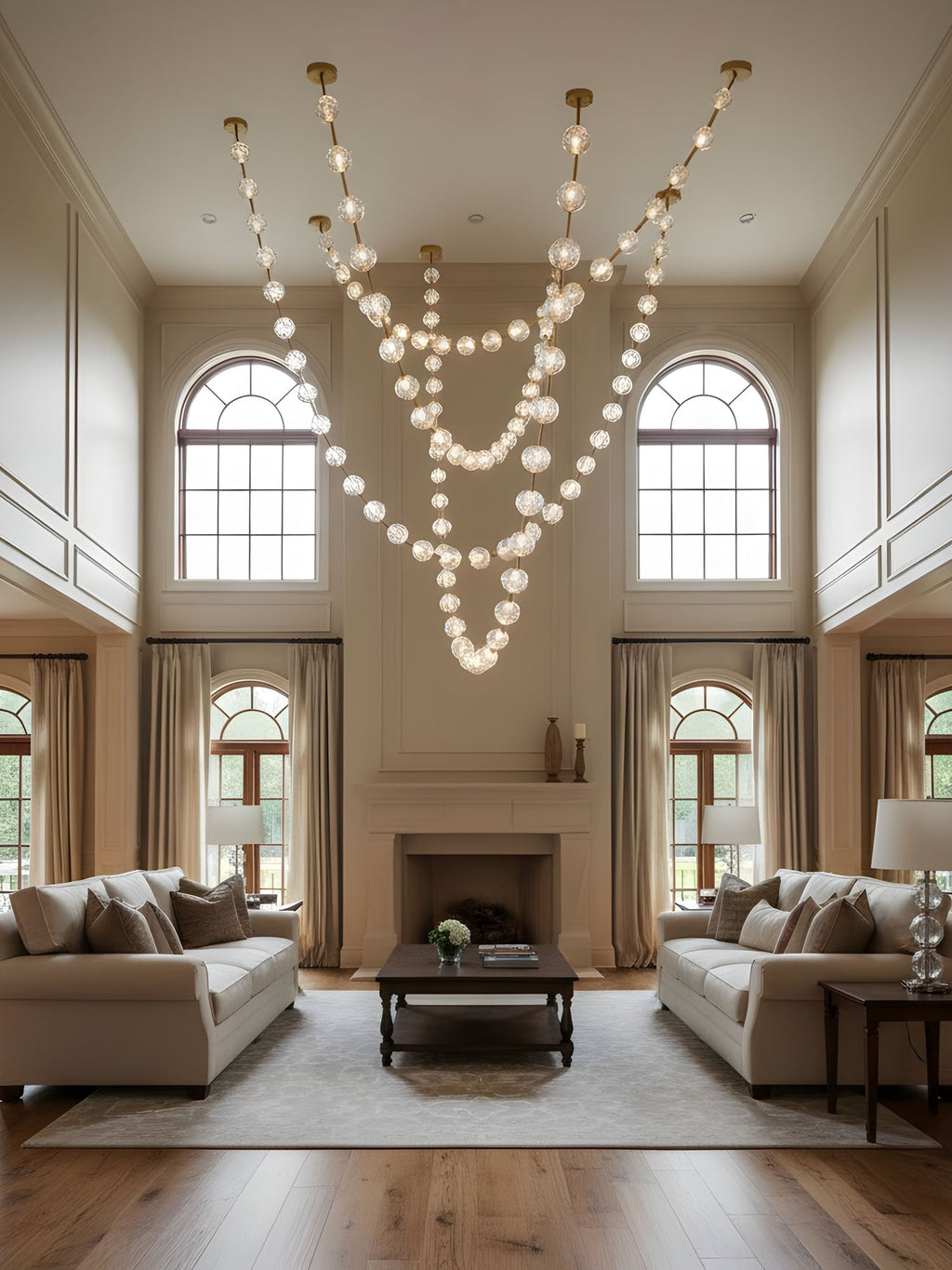 Strand Necklace Chandelier