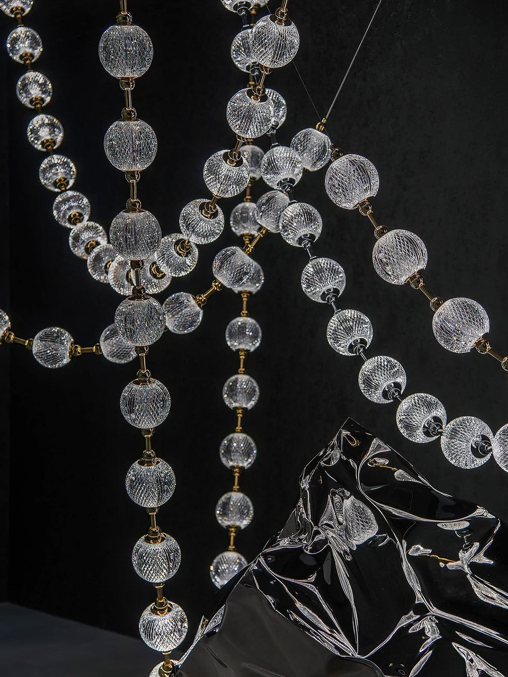 Strand Necklace Chandelier