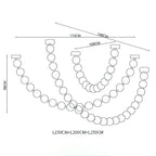 Strand Necklace Chandelier