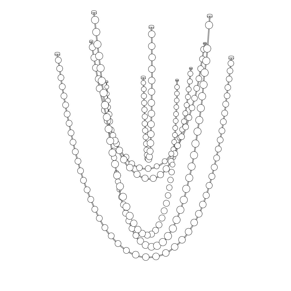 Strand Necklace Chandelier