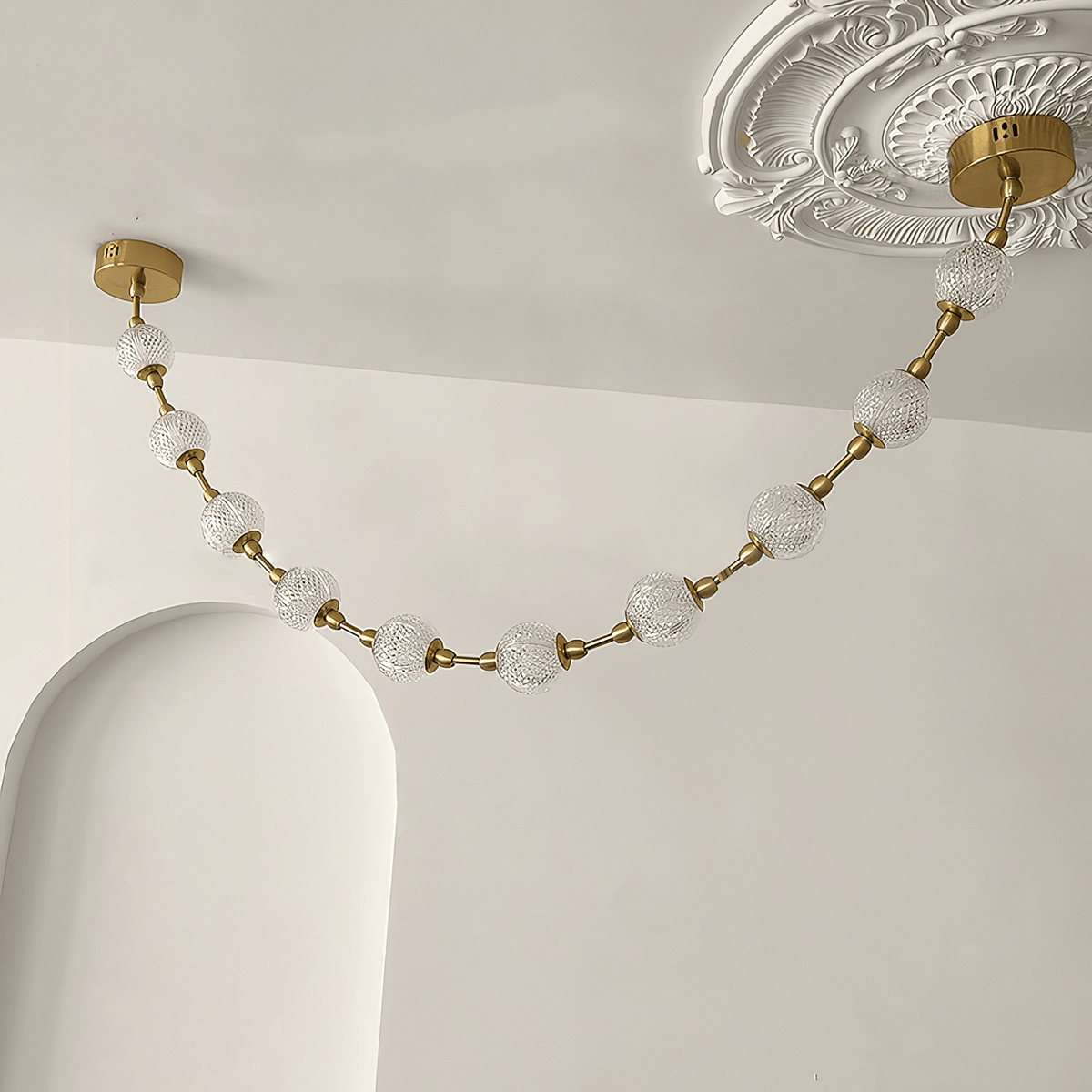 Strand Necklace Chandelier