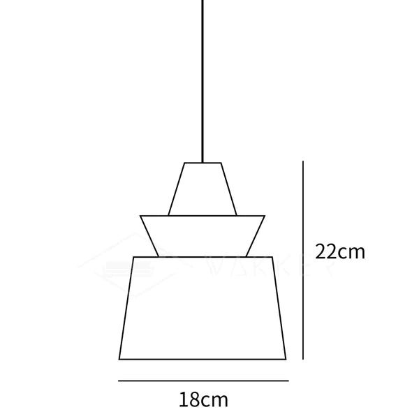 Strata Alabaster Pendant Light
