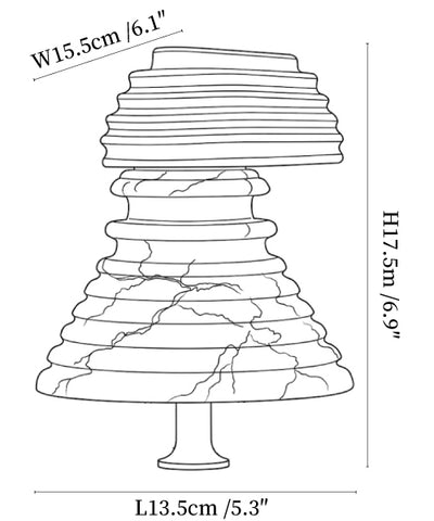Strata Alabaster Wall Lamp