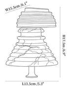 Strata Alabaster Wall Lamp