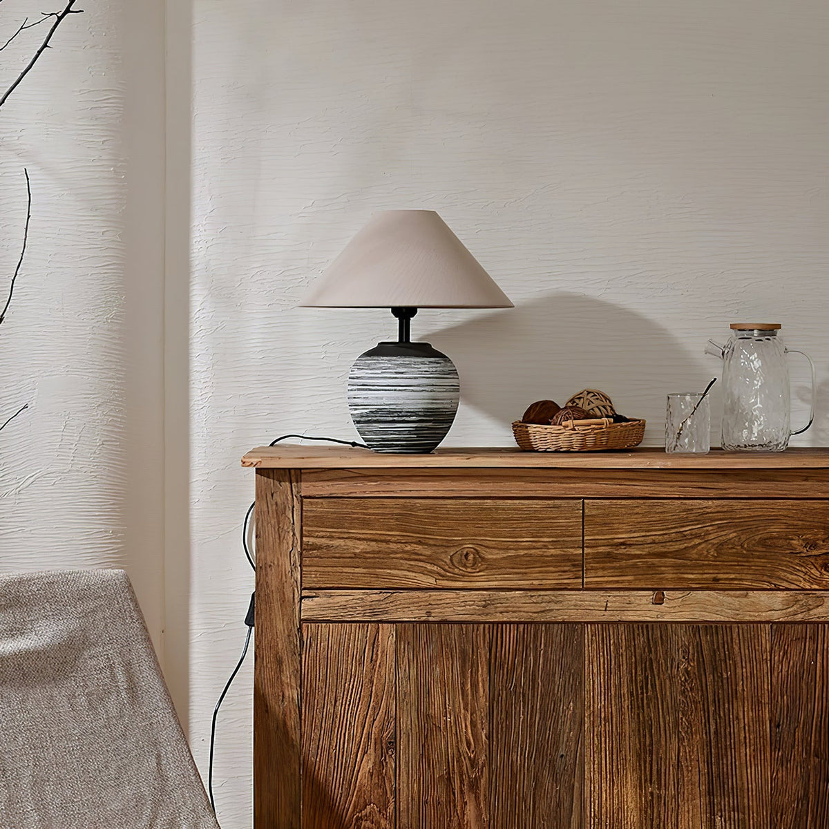 Strata Ceramic Table Lamp