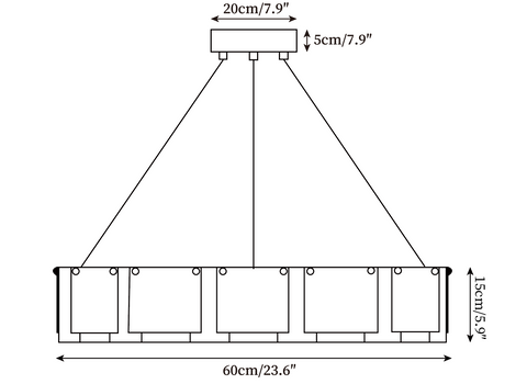 Stratos LED Chandelier