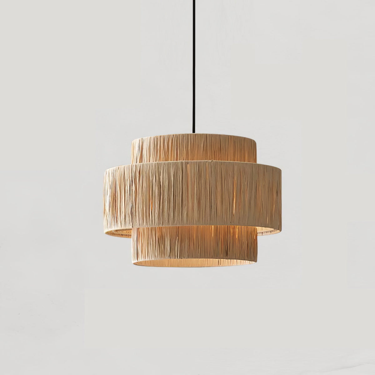 Straw Art Pendant Light