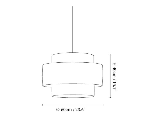 Straw Art Pendant Light