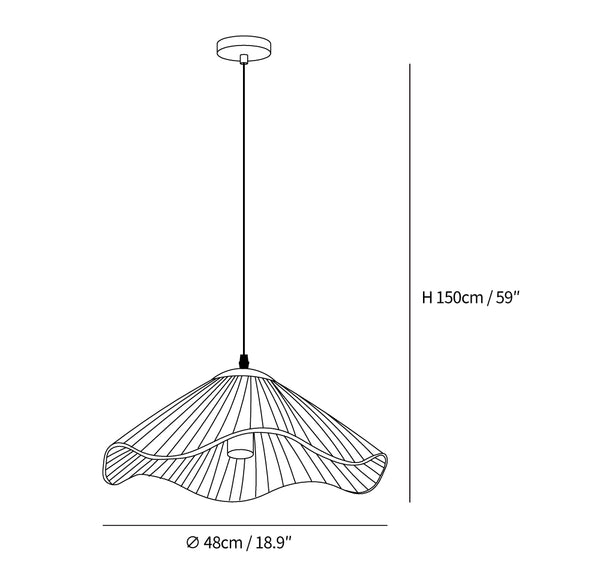 Straw Weaving Pendant Lamp