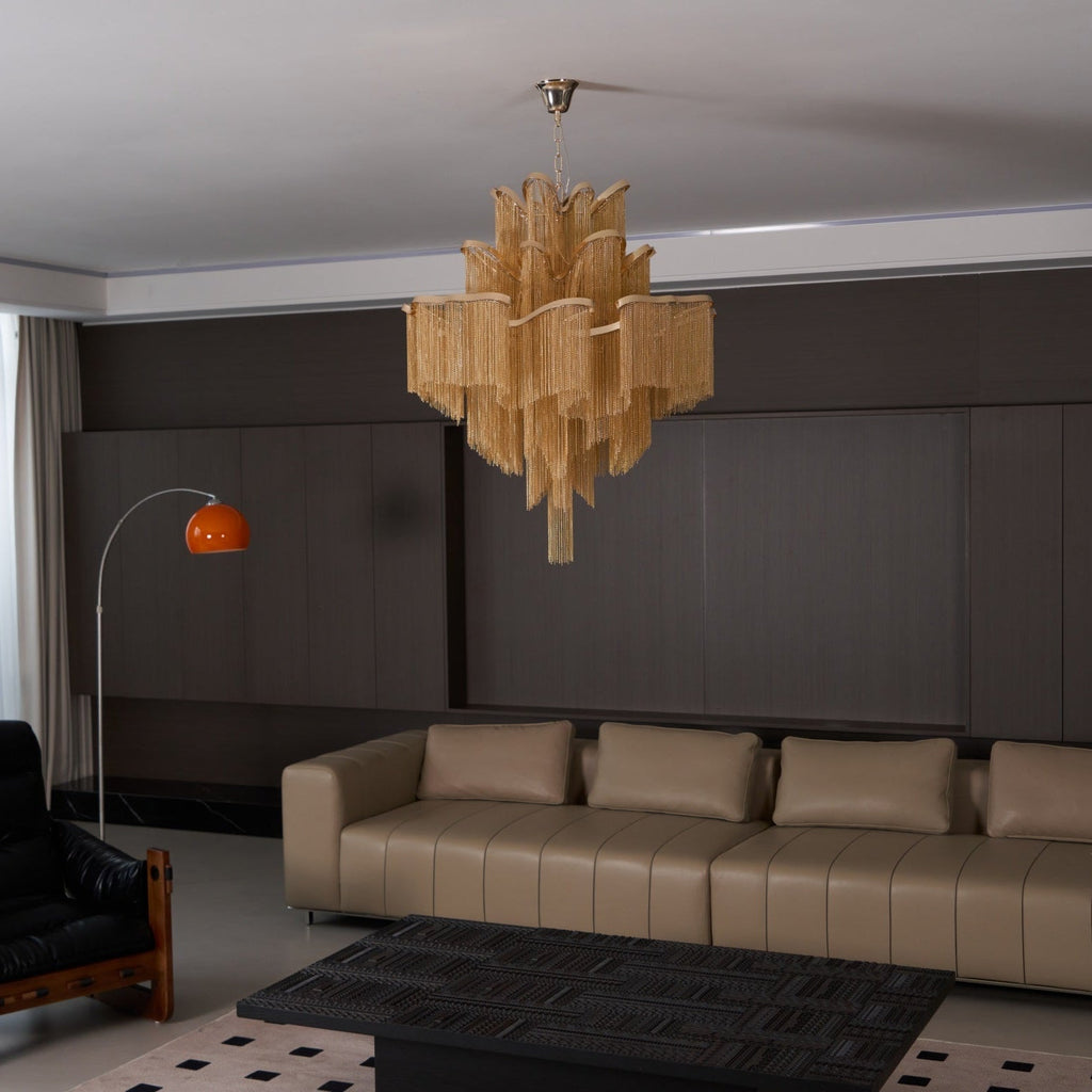 Stream Chain Chandelier