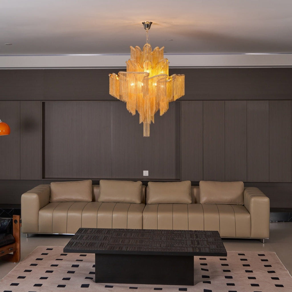 Stream Chain Chandelier