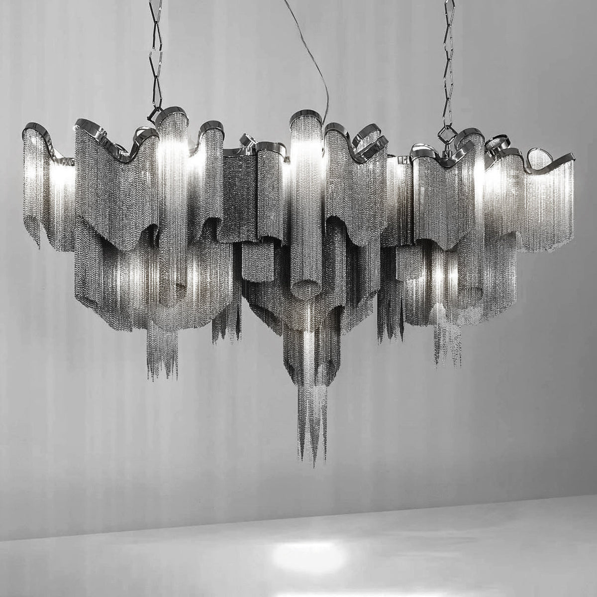 Stream Chain Chandelier