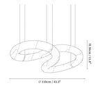 Streamlined Alabaster Pendant Lamp