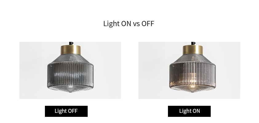 Striped Spinning Top Pendant Light