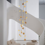 Sultana Alabaster Cluster Chandelier