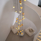 Sultana Alabaster Cluster Chandelier