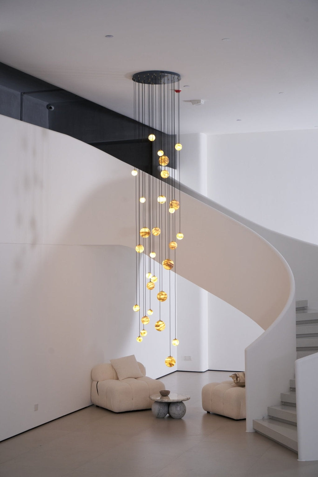 Sultana Alabaster Cluster Chandelier