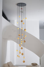 Sultana Alabaster Cluster Chandelier