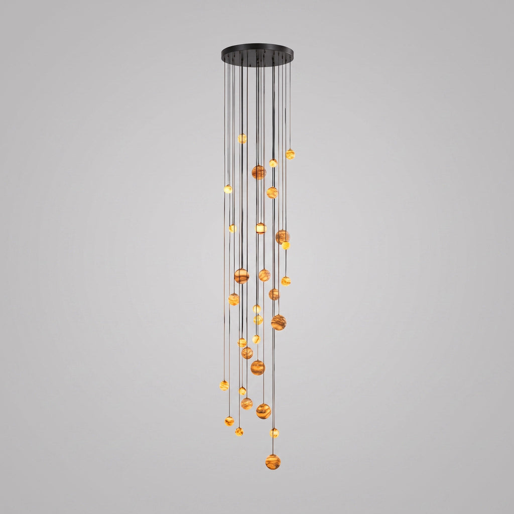 Sultana Alabaster Cluster Chandelier