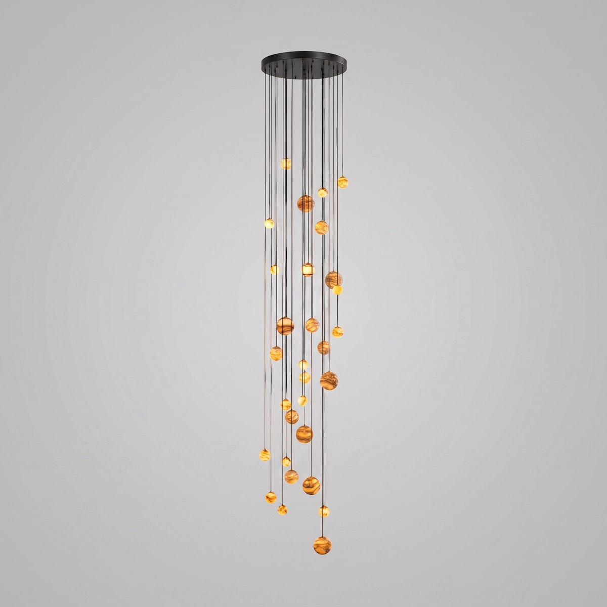 Sultana Alabaster Cluster Chandelier