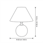 Sunlit Meadow Table Lamp