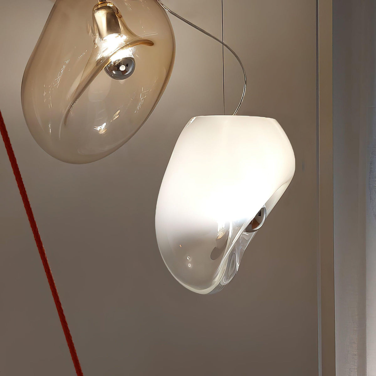 Suspended Water Drop Pendant Lamp