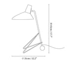 Svelte Noir Table Lamp