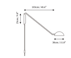 Swing Dome Wall Light