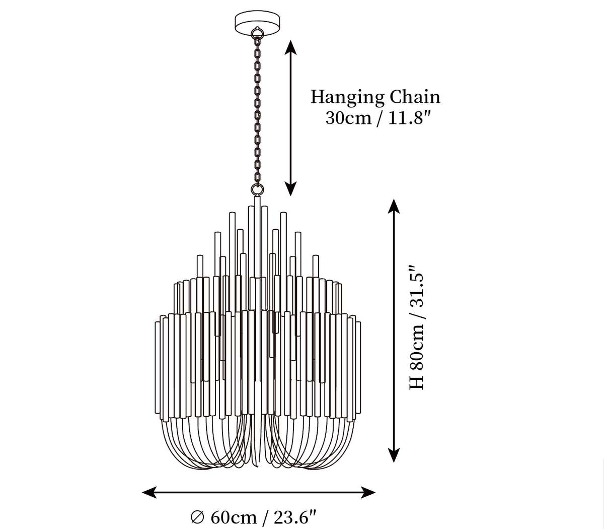 Swinton Chandelier