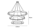 Swirl Chandelier