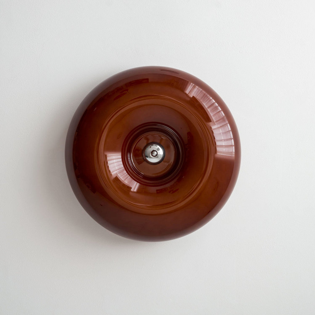 Swirl Glass Ceiling Lamp