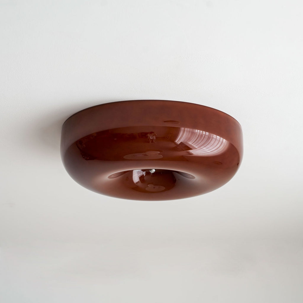 Swirl Glass Ceiling Lamp