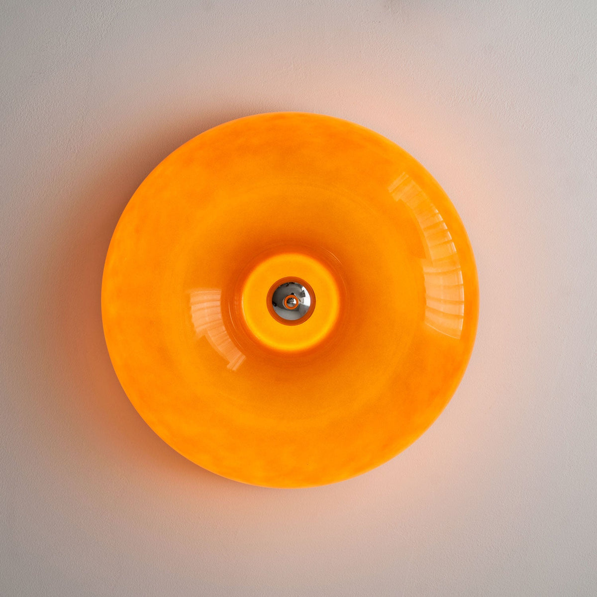 Swirl Glass Ceiling Lamp