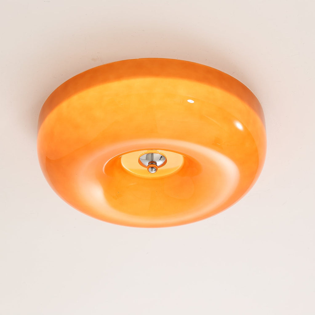 Swirl Glass Ceiling Lamp