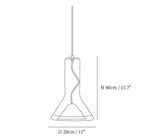 Swirl Pendant Light