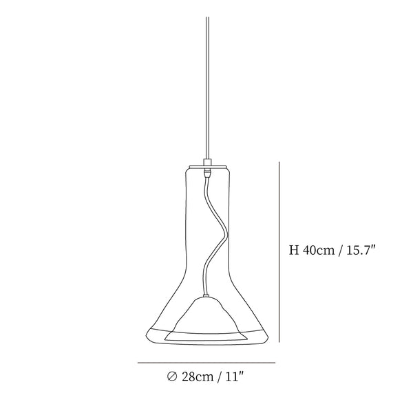 Swirl Pendant Light
