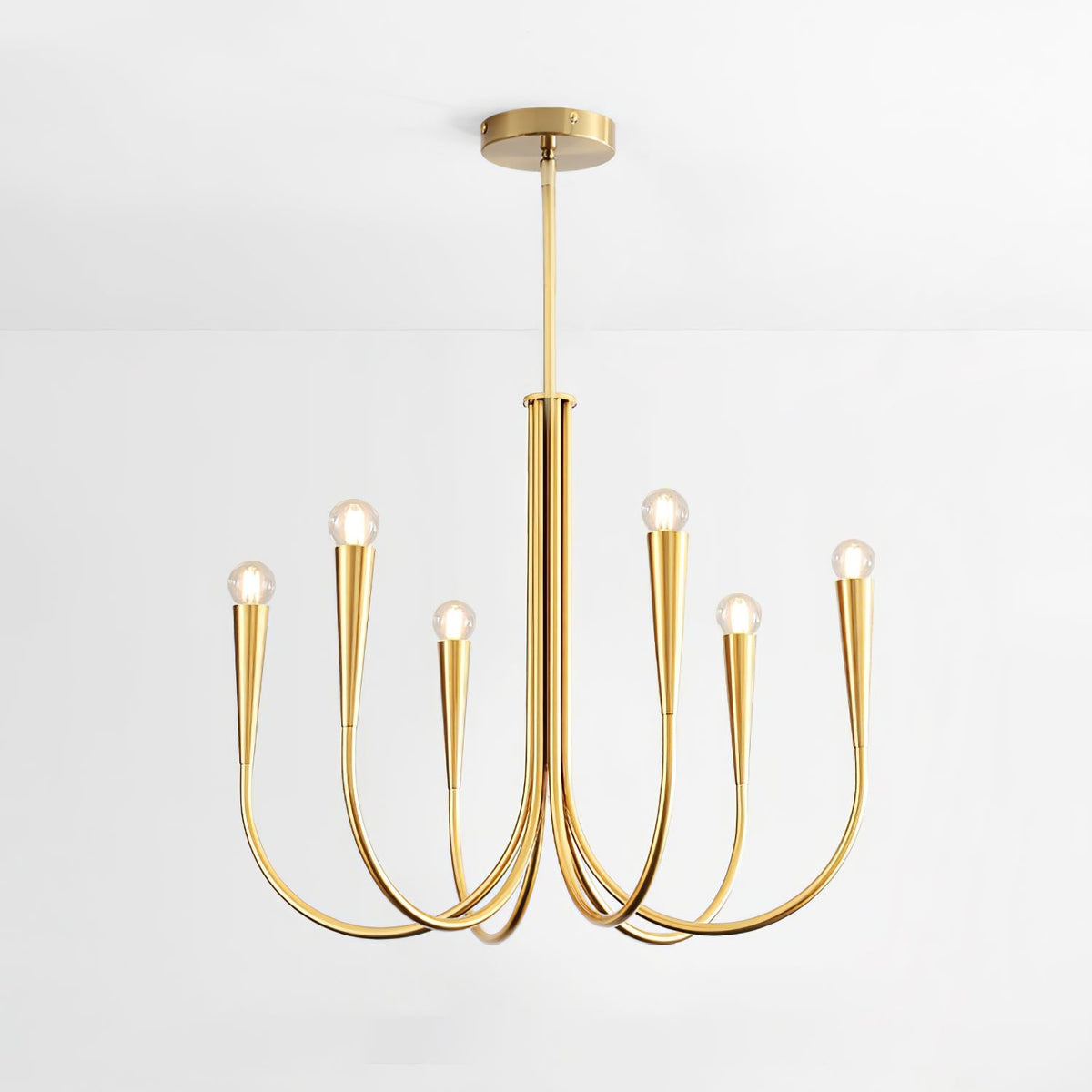 Swoop Arm Chandelier