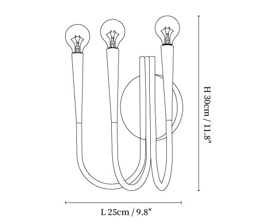 Swoop Arm Wall Lamp