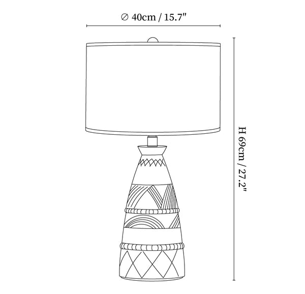 Sylvan Grace Table Lamp