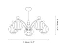 Sylvan Orb Chandelier