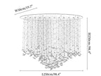 Sylvane LED K9 Crystal Branch Chandelier