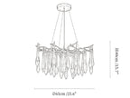 Sylvaris Crystal Branch Chandelier