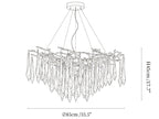 Sylvaris Crystal Branch Chandelier